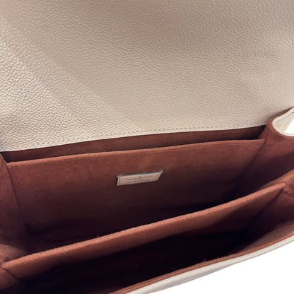 Louis Vuitton Calfskin Leather Metis Cross Body Bag GHW Beige