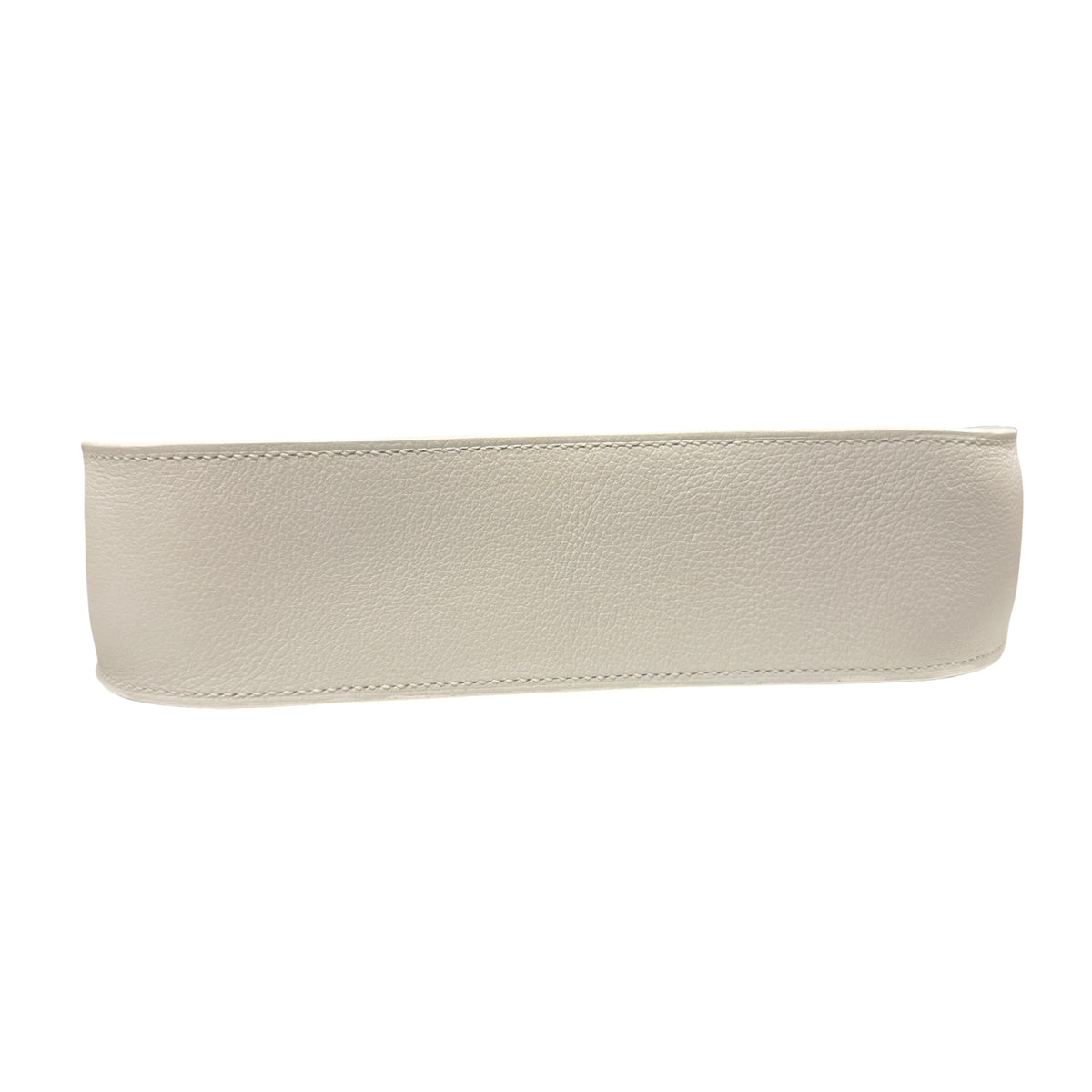 Used HERMES Evercolor Mini Jypsiere Cross body bag White GHW