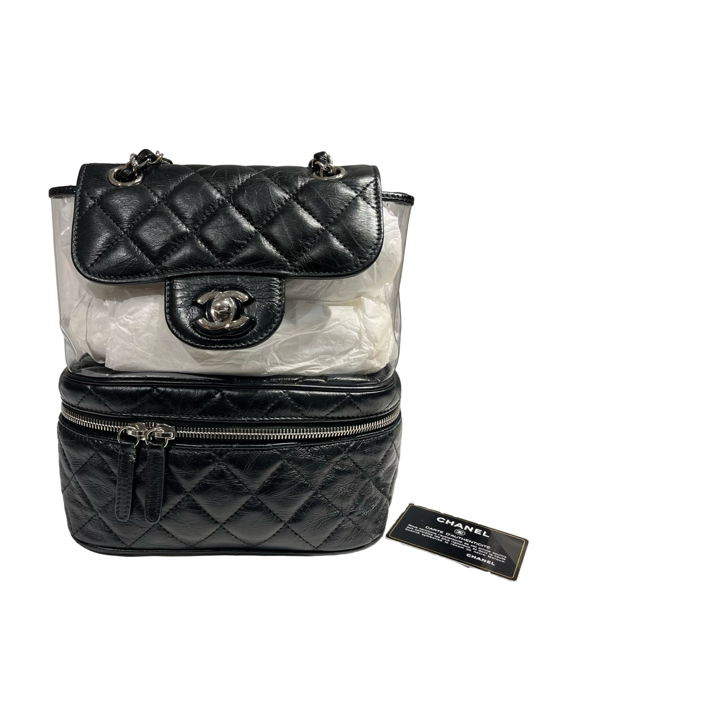 CHANEL PVC SHOULDER BAG [3001055]