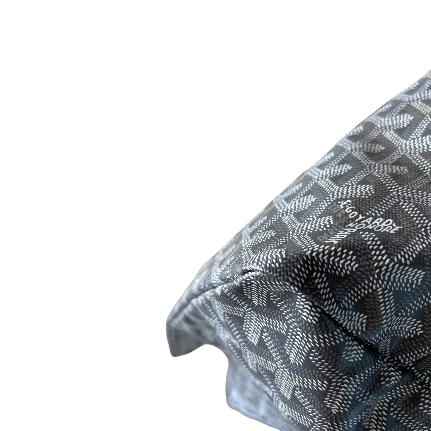 GOYARD Goyardine Bohème Hobo Hobo Bag Grey