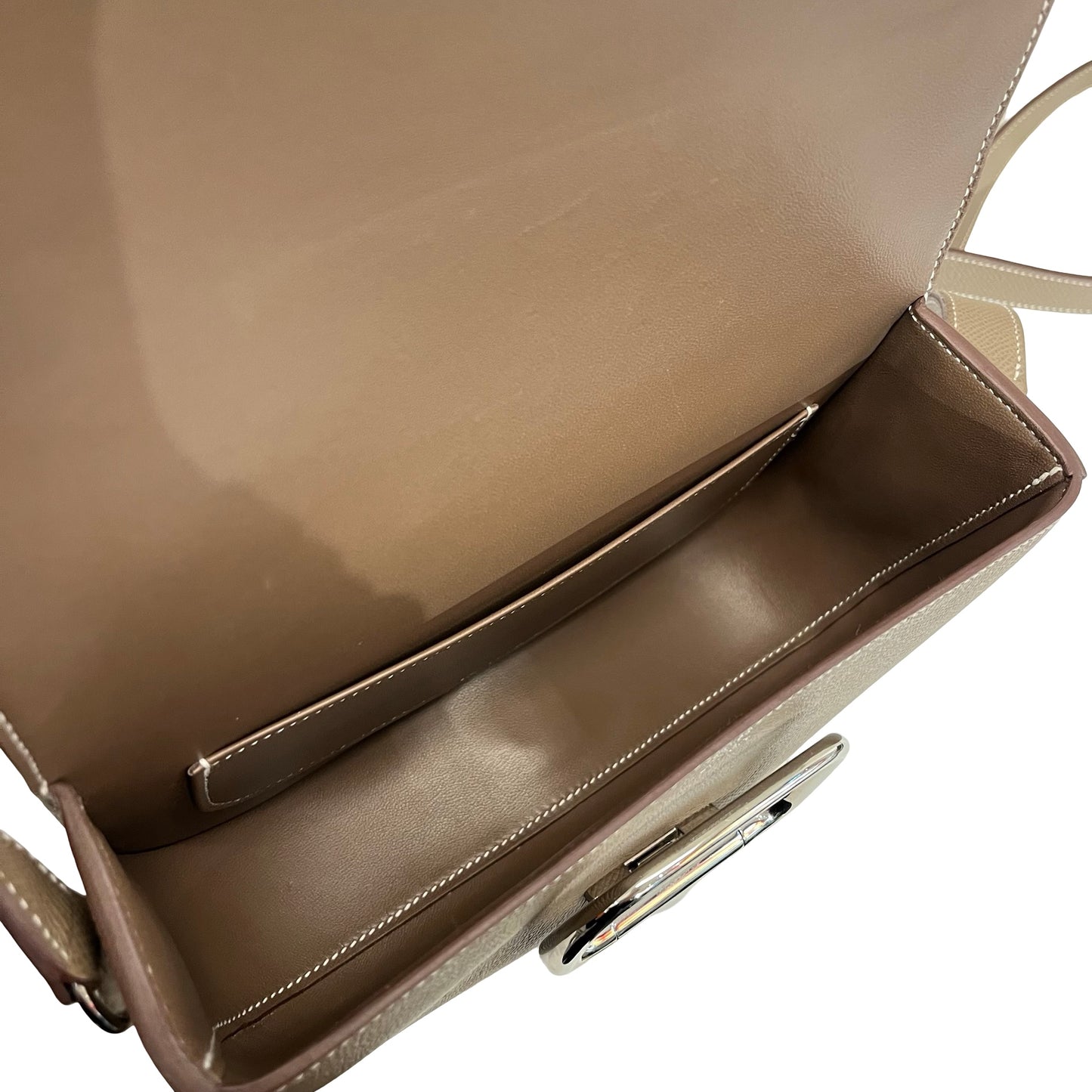 Used HERMÈS Della Elan Etoupe PHW