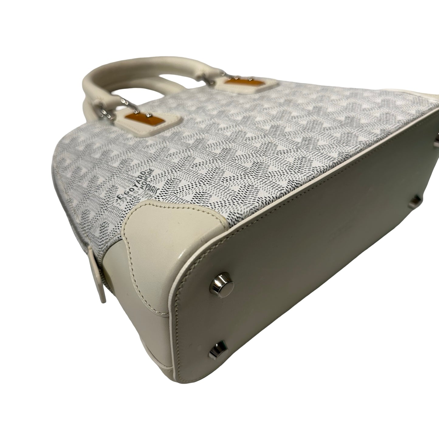 New GOYARD Vendome mini Clutch White PHW
