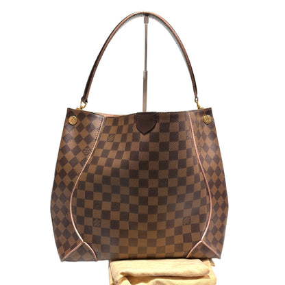 Used LOUIS VUITTON Monogram coated canvas Damier Cassa Hobo Shoulder Bag Brown GHW