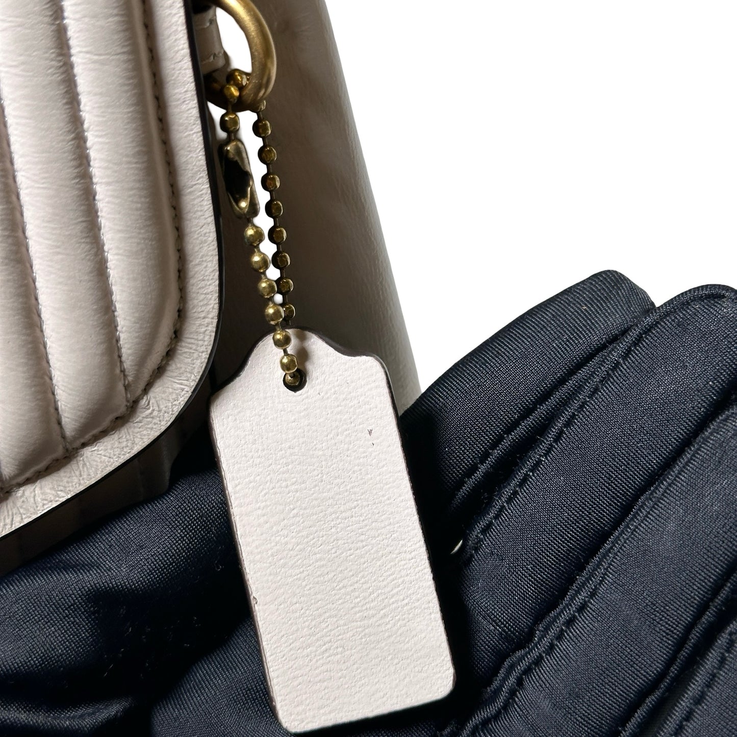 Used COACH Lambskin Leather Backpack