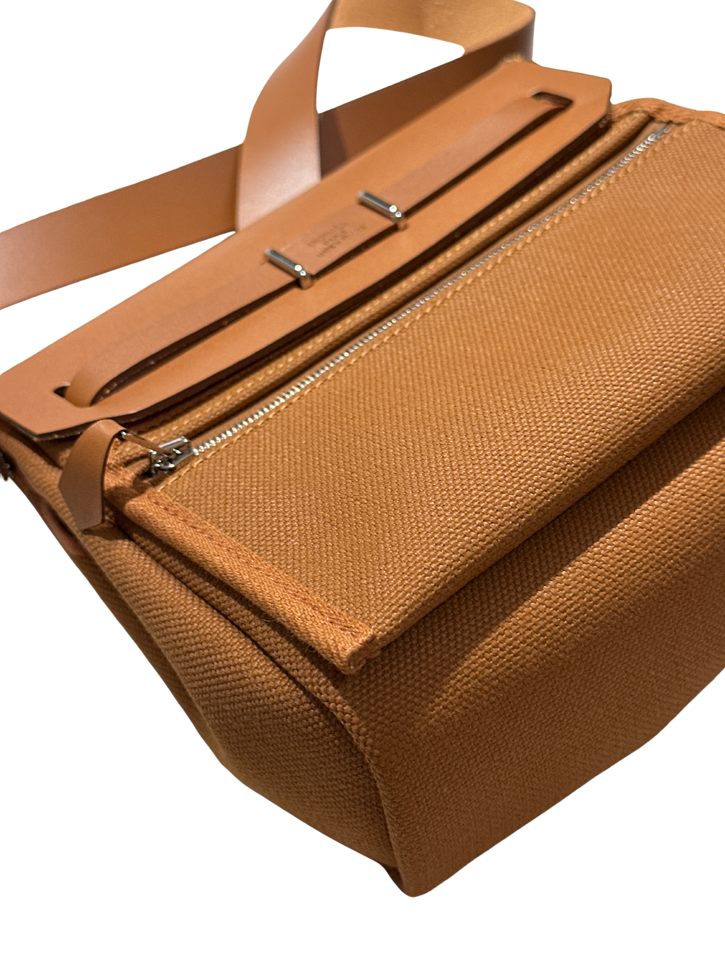 Brand New HERMES Mini Herbag Shoulder Bag Gold PHW