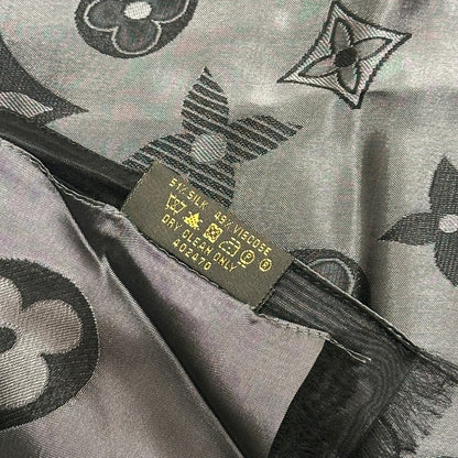 LV SCARF BLACK WHITE [3001206]