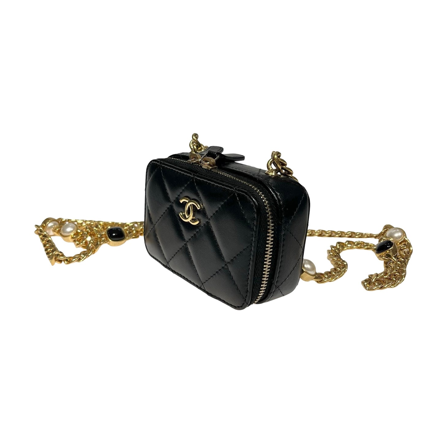 CHANEL SMALL POUCH WITH CHAIN [3000649]