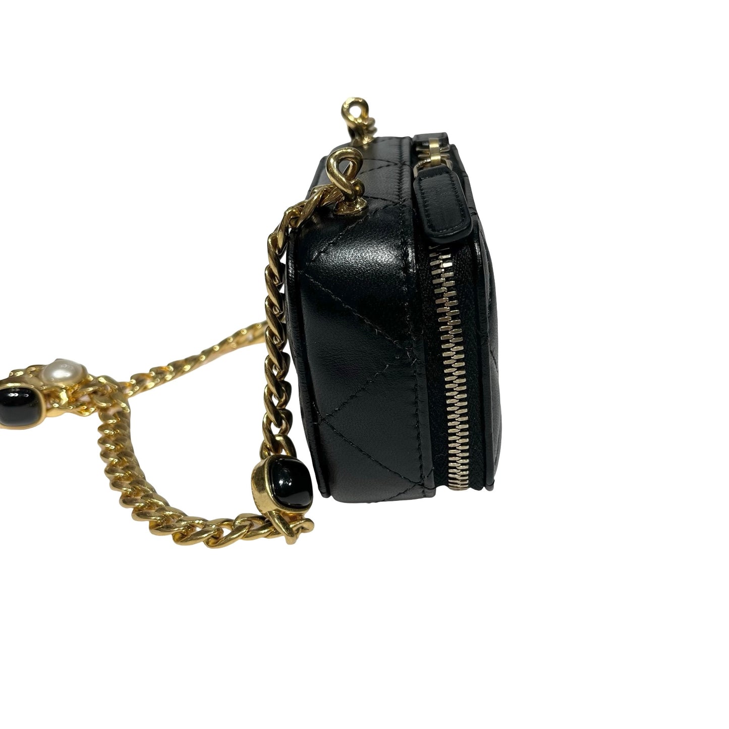 CHANEL SMALL POUCH WITH CHAIN [3000649]