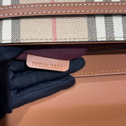 Used BURBERRY Cross Body Bag Brown GHW