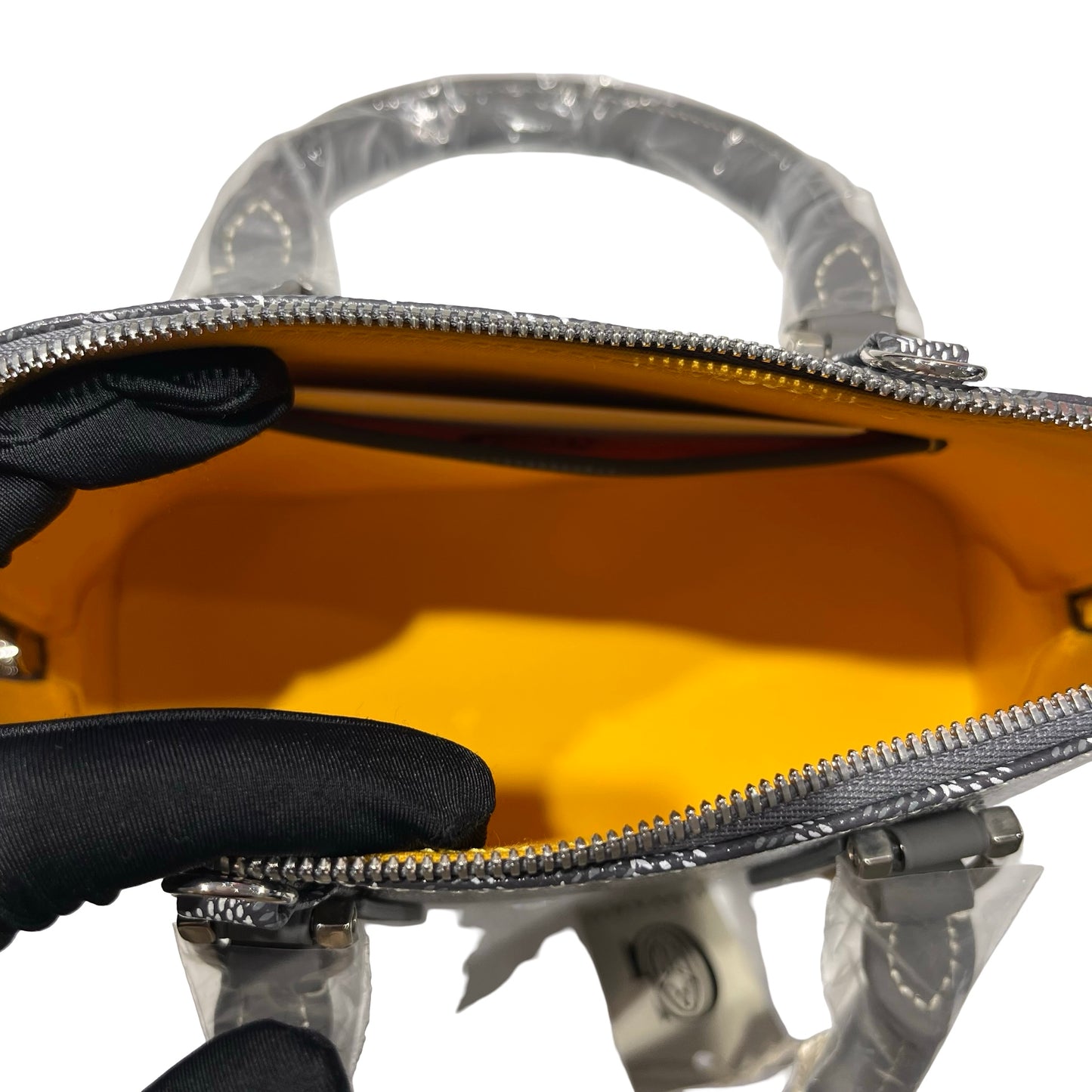 Unused GOYARD VENDOME Two Way Shoulder Bag Grey