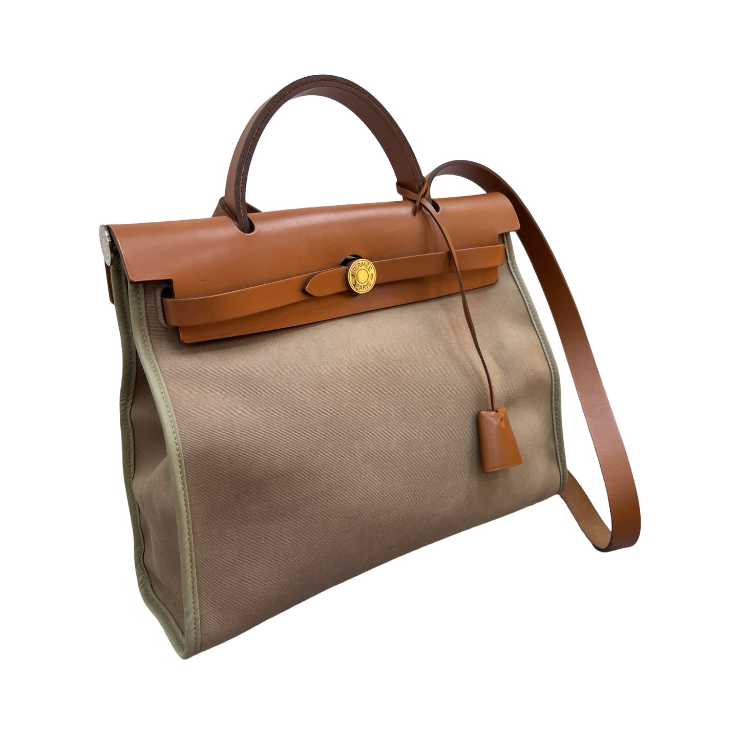 Calfskin,Canvas Herbag 31 Two Way Shoulder Bag [101479]