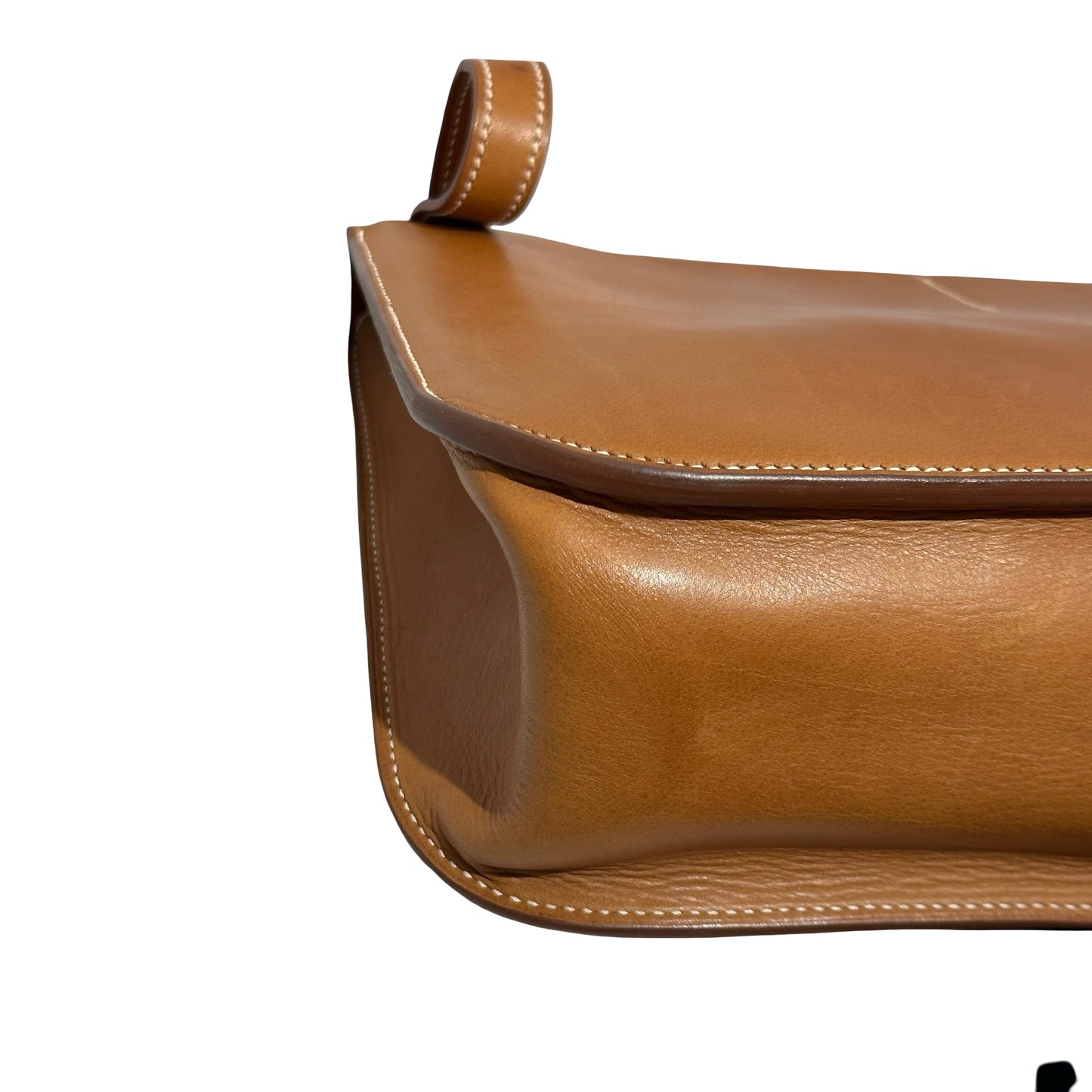 Used HERMES Barenia Calfskin Halzan 31 Handbag Barenia PHW