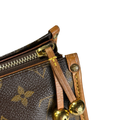 Used LOUIS VUITTON Monogram Canvas Popincourt Handbag Brown