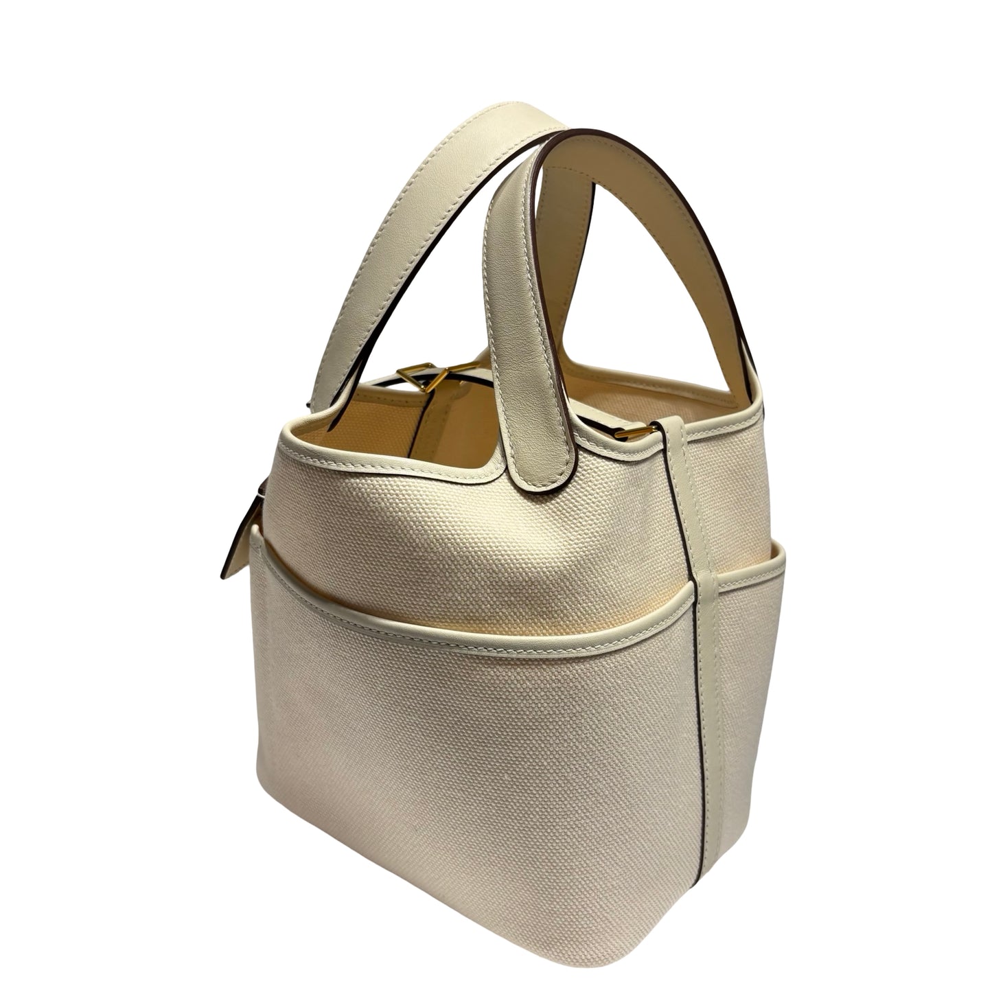 HERMES PICOTIN 18 CARGO NATA GHW [3000353]