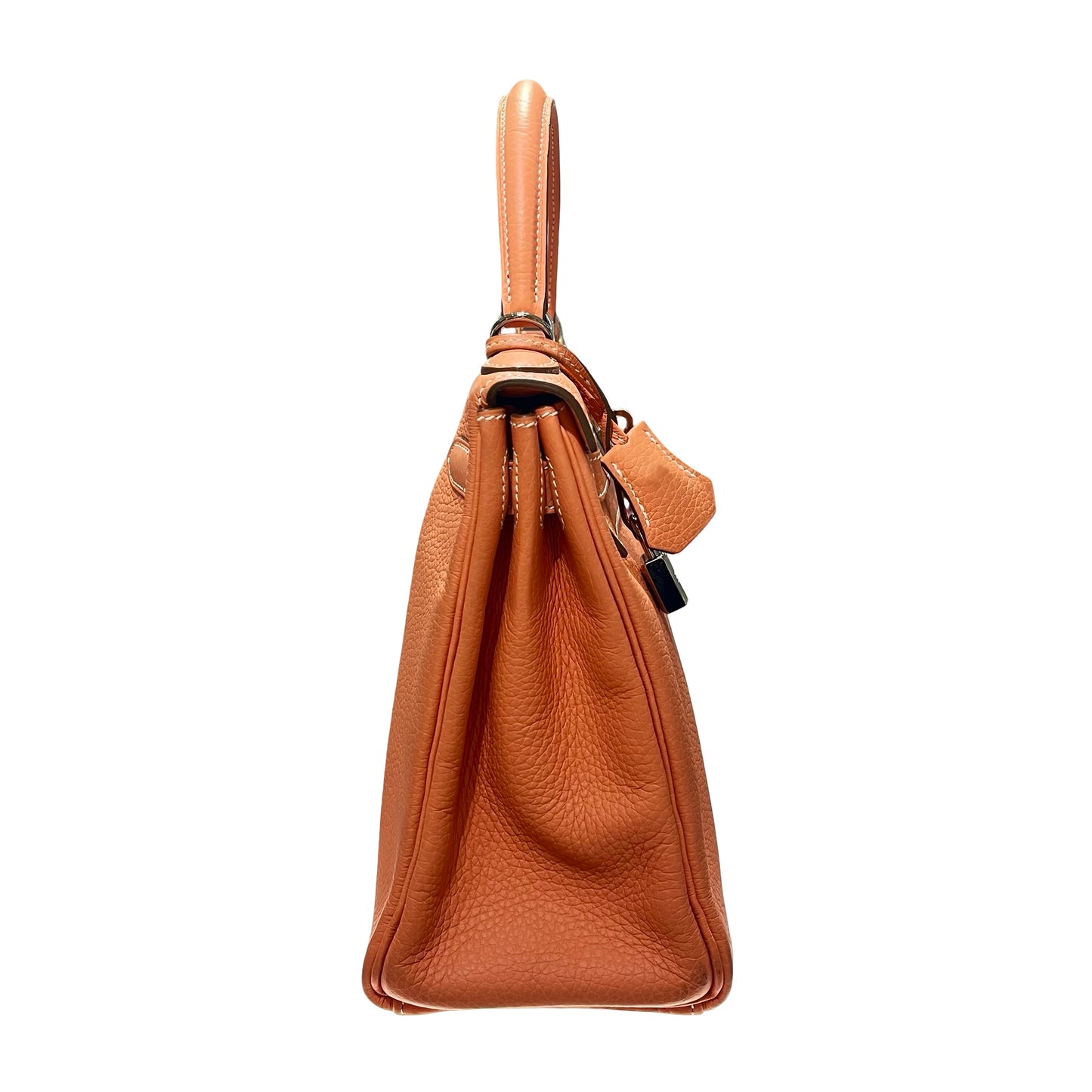 HERMÈS Kelly 28 Handbag Orange (93) PHW