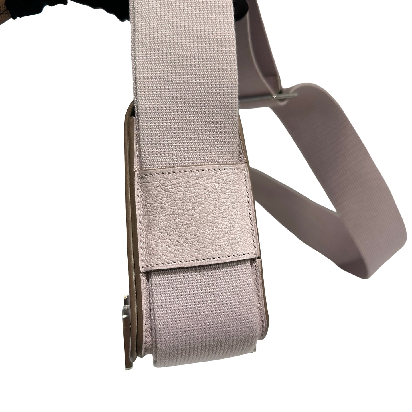 Used HERMES Geta Bag Crossbody Bag 09 Mauve Pale/I2 Nata