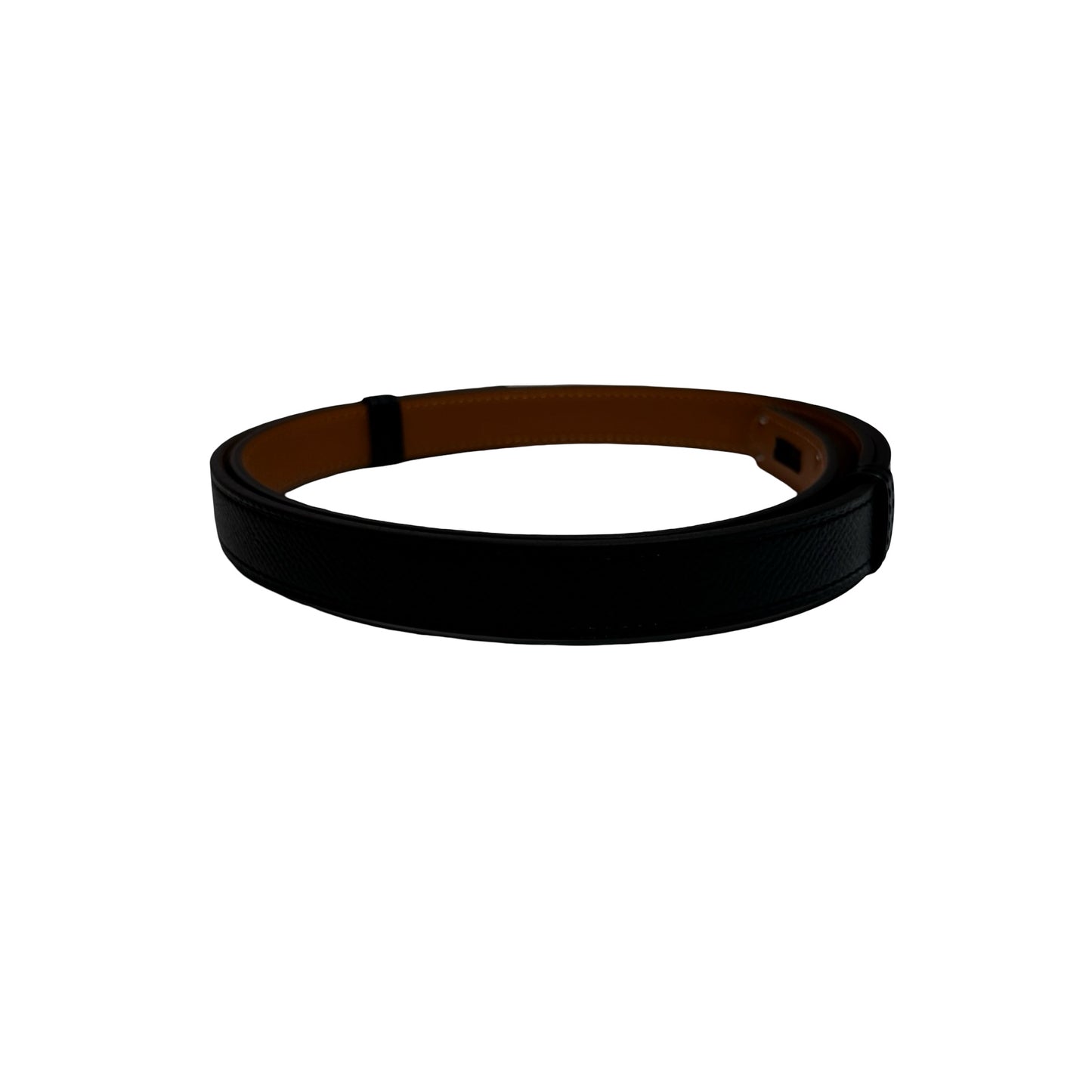 HERMÈS Leather New HERMÈS Leather Kelly Belt Belt Black Belt Black