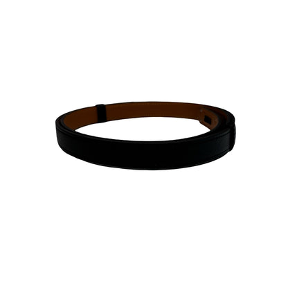 HERMÈS Leather New HERMÈS Leather Kelly Belt Belt Black Belt Black