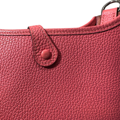 Used HERMÈS Mini Evelyne Shoulder Bag PHW Pink