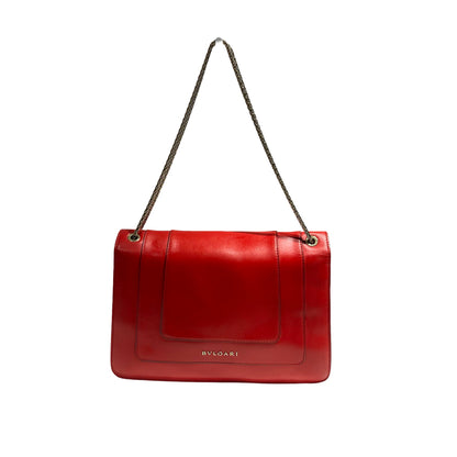 BVLGARI SERPENTI FOREVER RED CALFSKIN GHW [3000696]