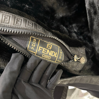 Used FENDI Fur Double Sided Jacket Clothes