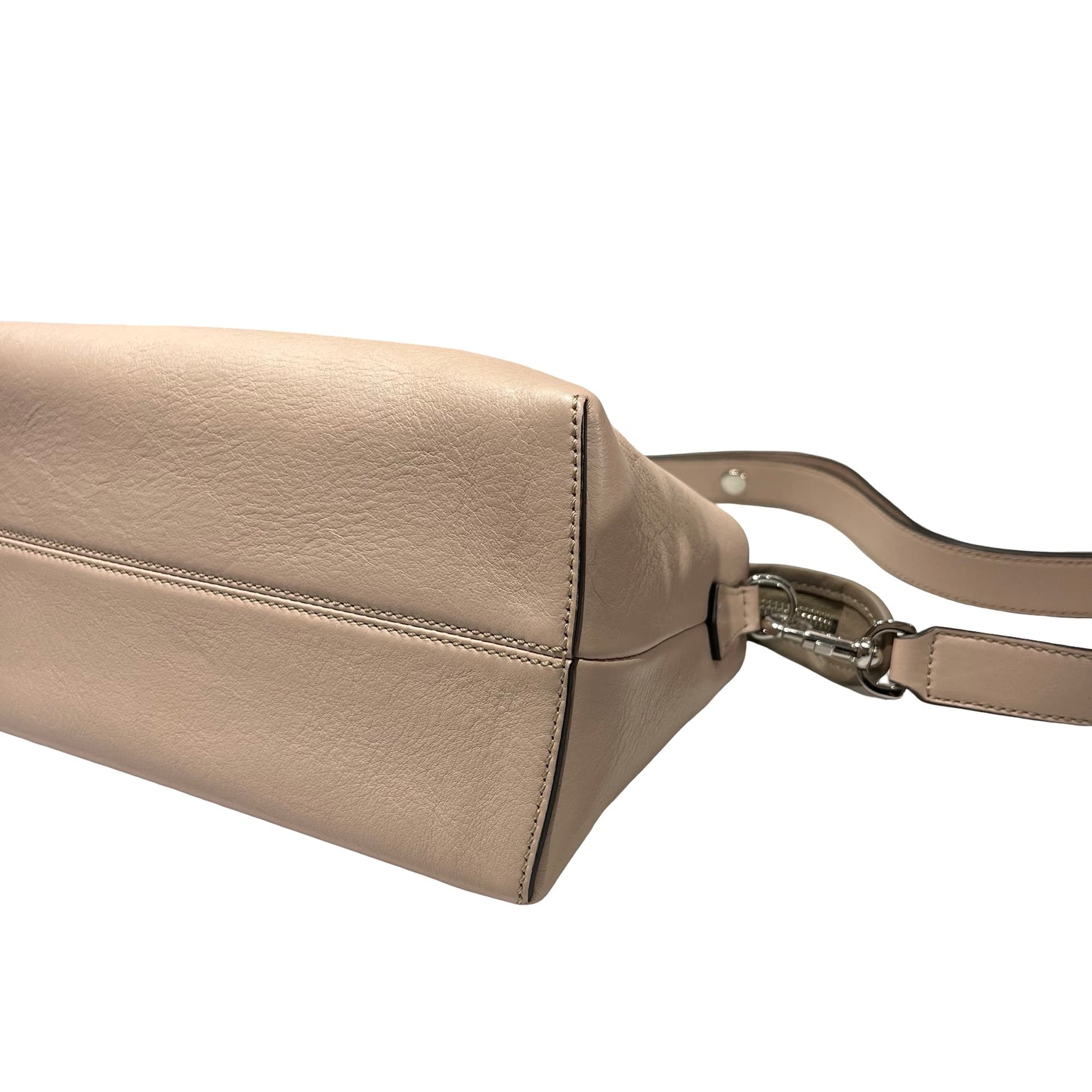 Used Fendi By The Way Medium Shoulder Bag PHW Pink