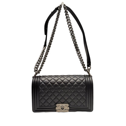 Chanel Boy 25cm Two Way Shoulder Bag