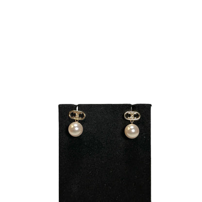 Used CELINE Earrings GHW