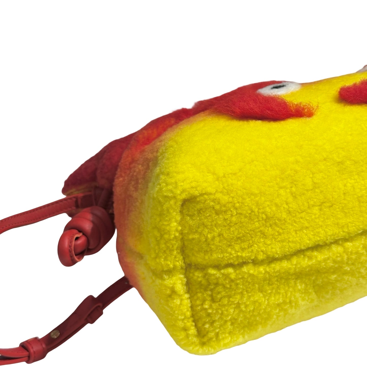 LOEWE X HOWL'S MOVING CASTLE CALCIFER SHEARLING FLAMENCO [20004216]
