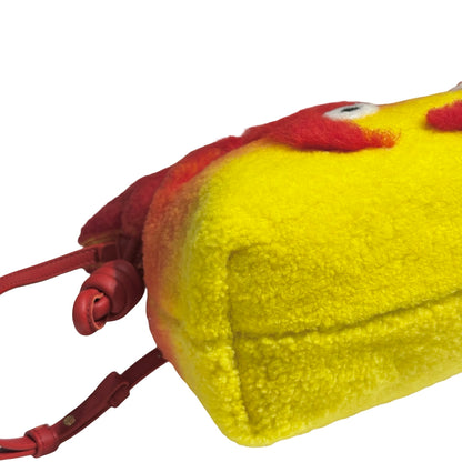 LOEWE X HOWL'S MOVING CASTLE CALCIFER SHEARLING FLAMENCO [20004216]