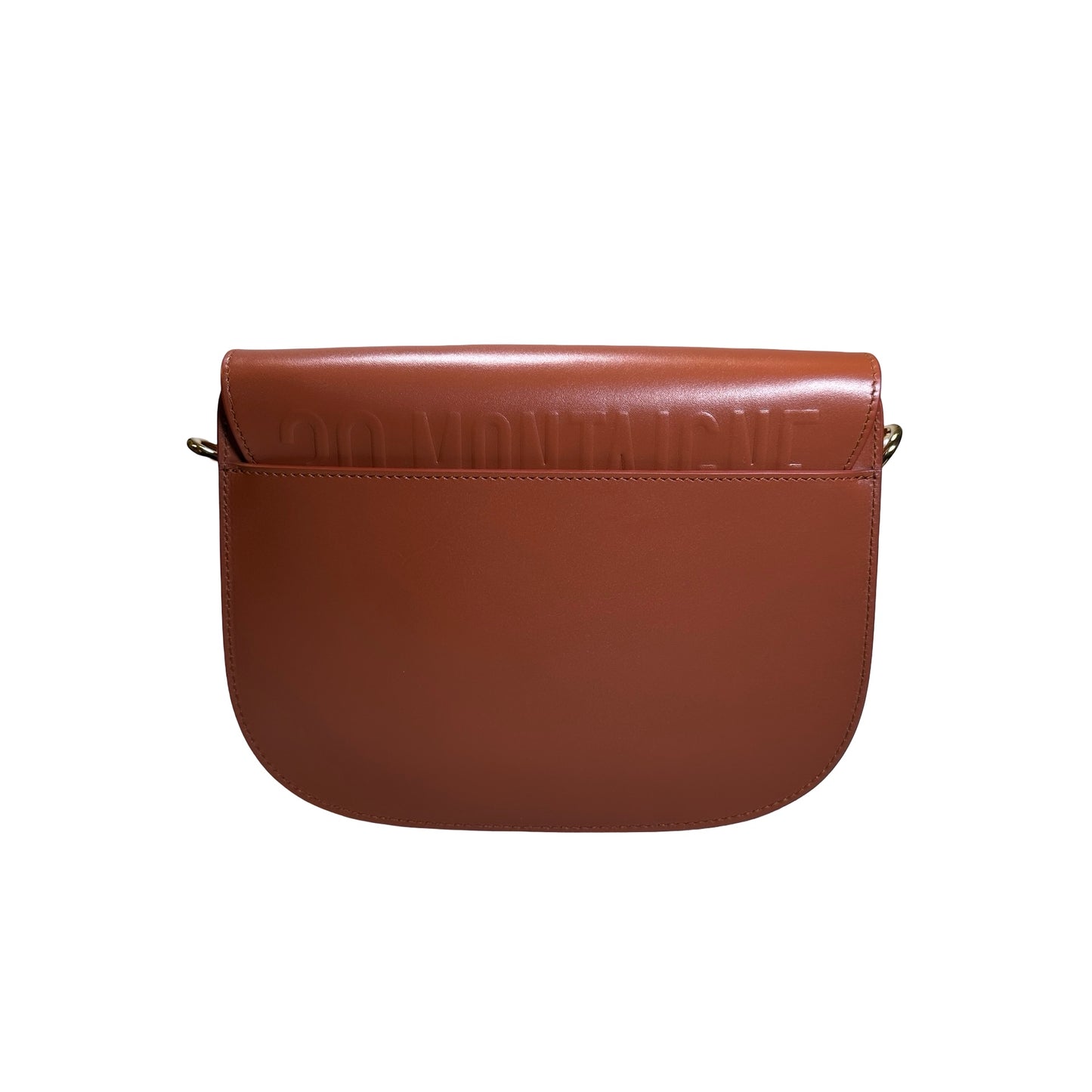 Used DIOR Calfskin Bobby Crossbody Bag Brown