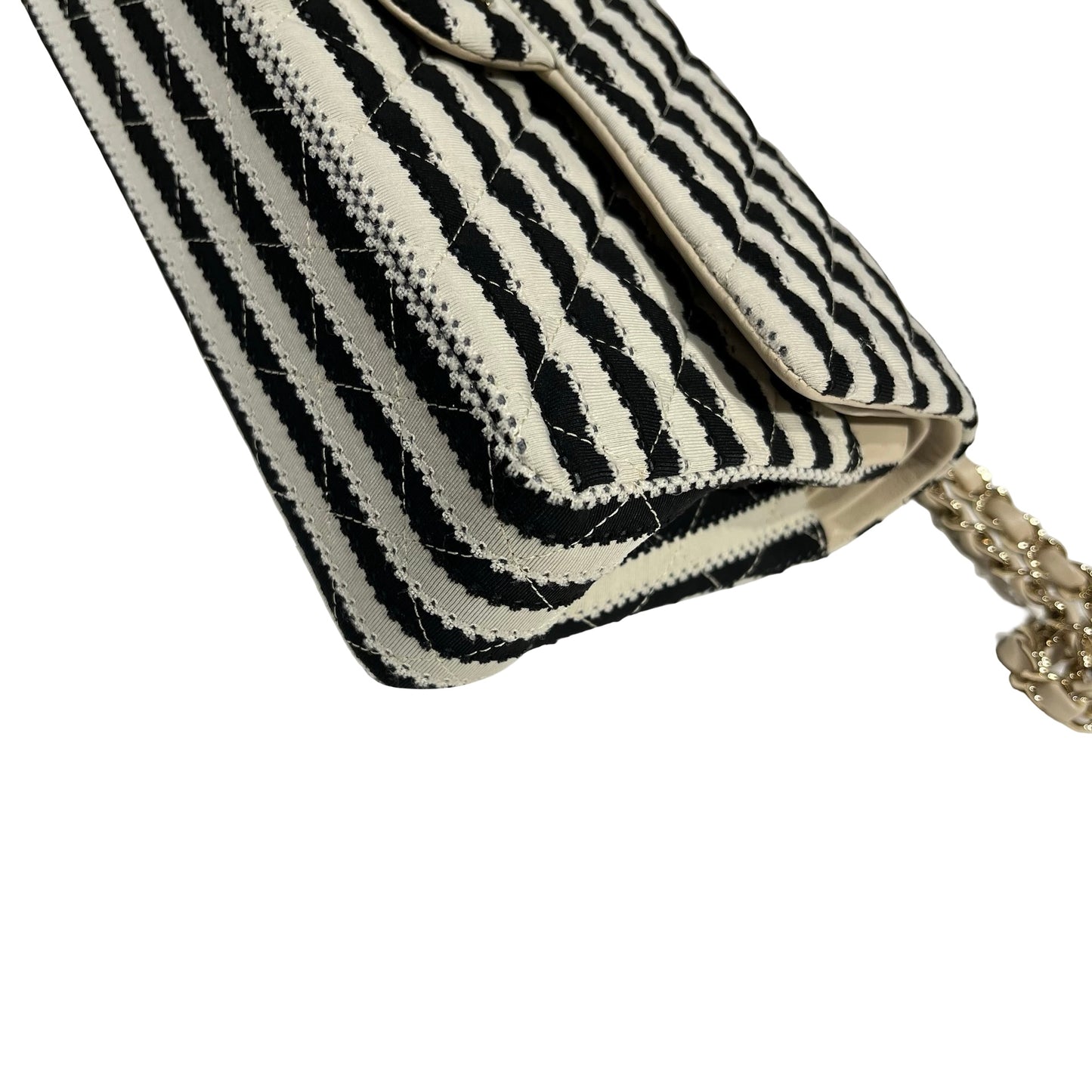 CHANEL PEARL CF25 BLACK WHITE [3001105]