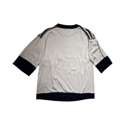 HERMES BLACK&BEIGE STRIPED SWEATER [20000272]