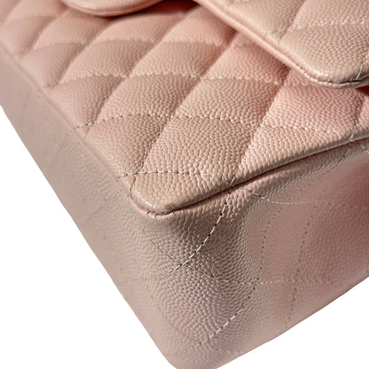 Used Chanel CF 25 Chain Shoulder Bag Light Pink GHW