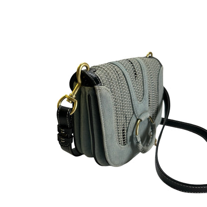 Used SEE BY CHLOE Denim Hana Shoulder Bag Blue