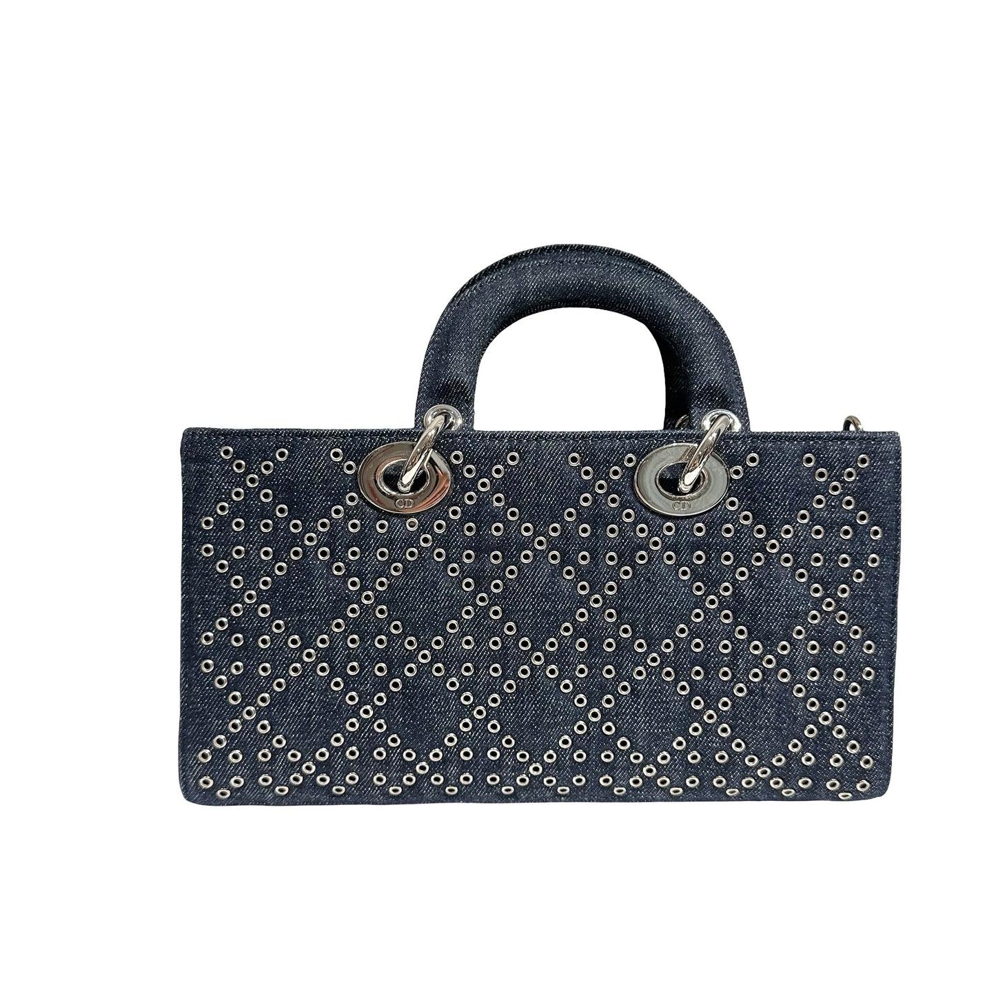 DIOR D-JOY MEDIUM 26 DENIM PHW [3000159]