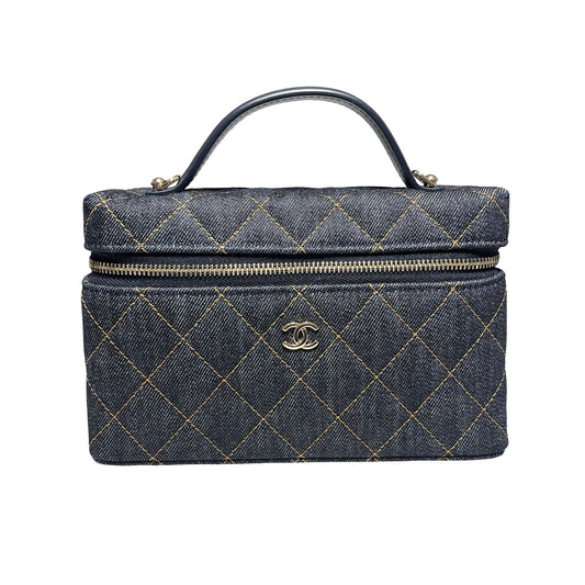New Chanel LP Denim Blue GHW