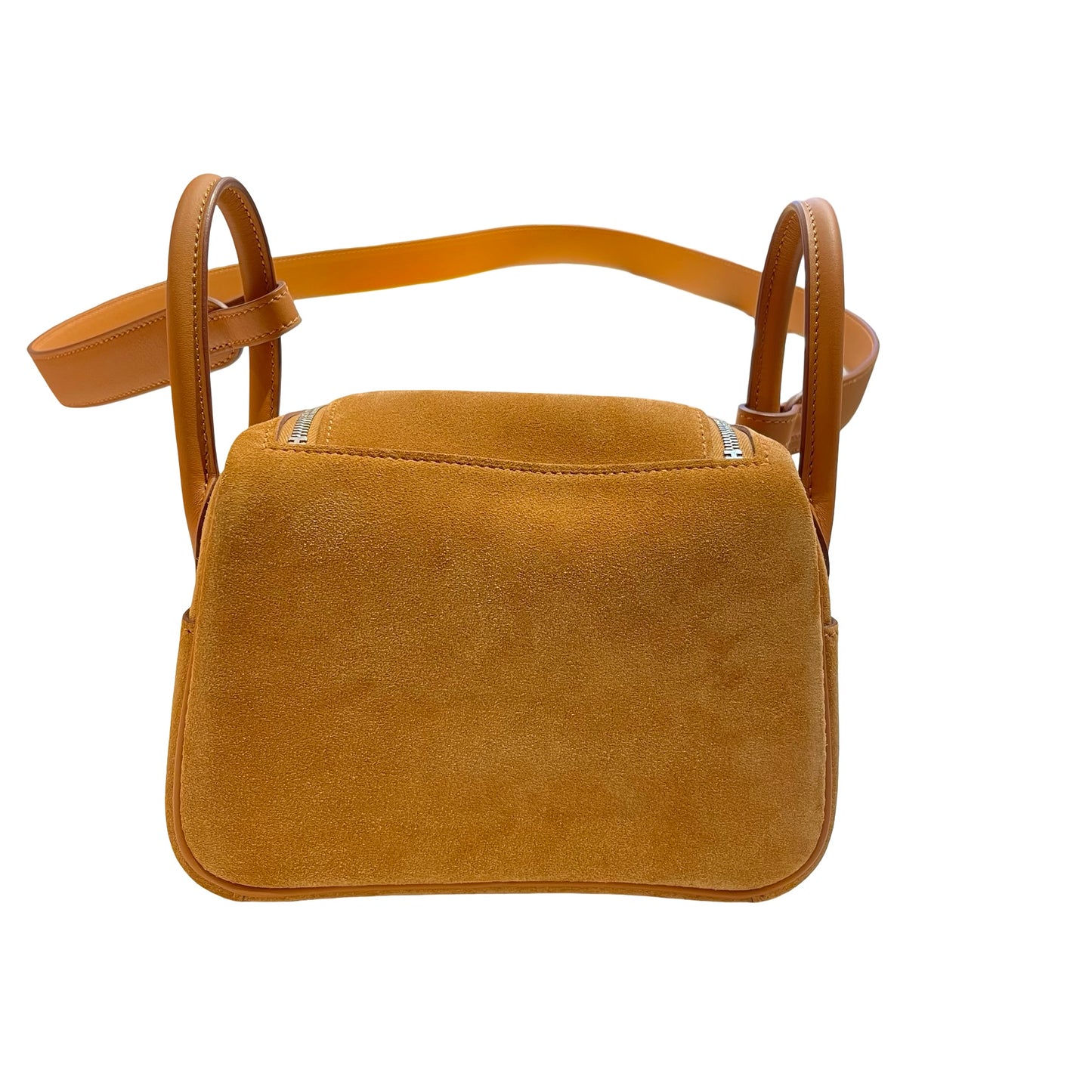 New HERMÈS Mini Lindy Shoulder Bag Gold