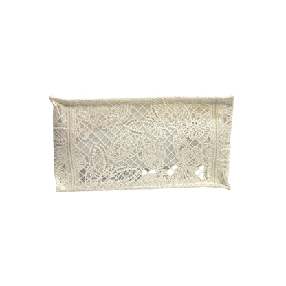 Used DIOR Book Tote Handbag White