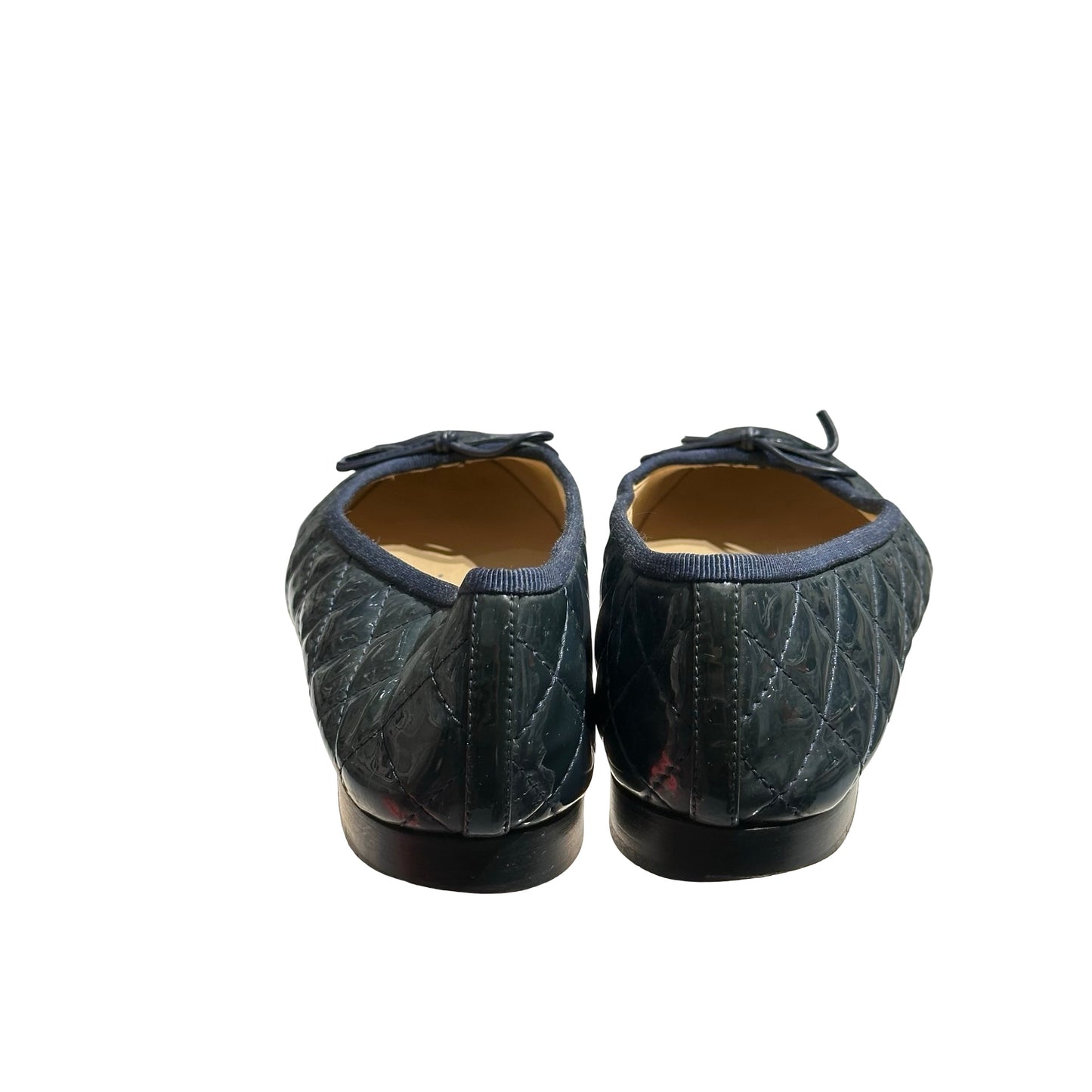 CHANEL NAVY SHOES [3001029]