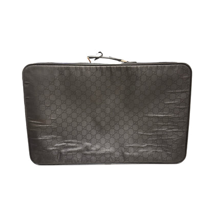 Used GUCCI GG Monogram GG Monogram Luggage Luggage Black
