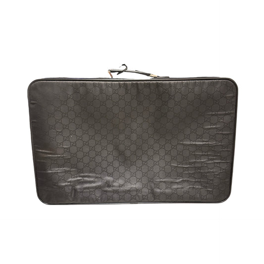 Used GUCCI GG Monogram GG Monogram Luggage Luggage Black