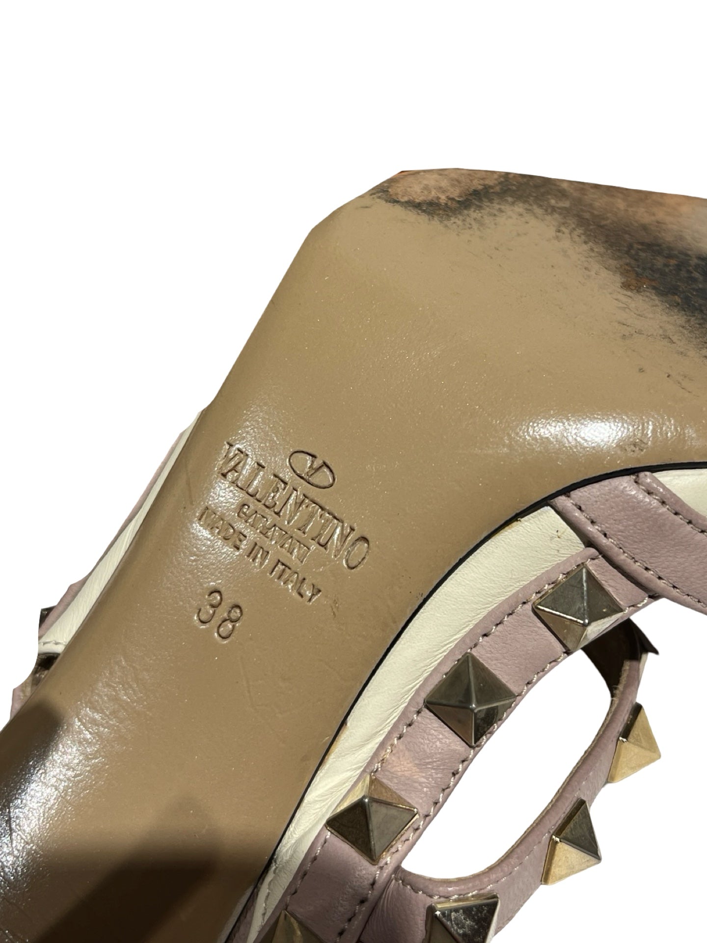 Used VALENTINO Heels Shoes Beige