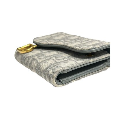 DIOR SADDLE LOTUS WALLET [3000247]
