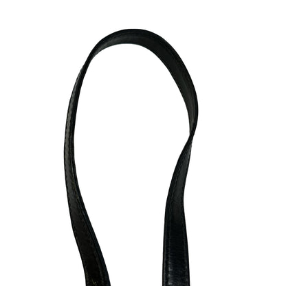 Used CELINE Leather Vintage Cross body bag Cross body bag Black GHW