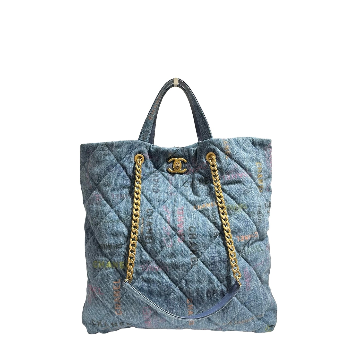 CHANEL DENIM TOTE BAG [3001042]