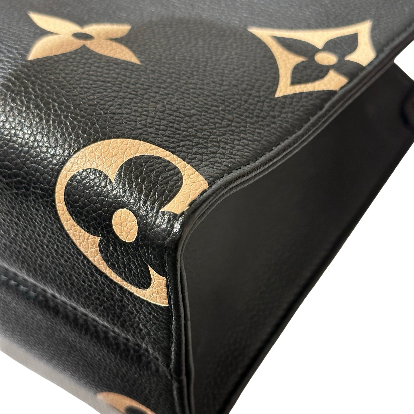 Used LOUIS VUITTON Monogram Empreinte Leather OnTheGo PM Two Way Shoulder Bag Black GHW