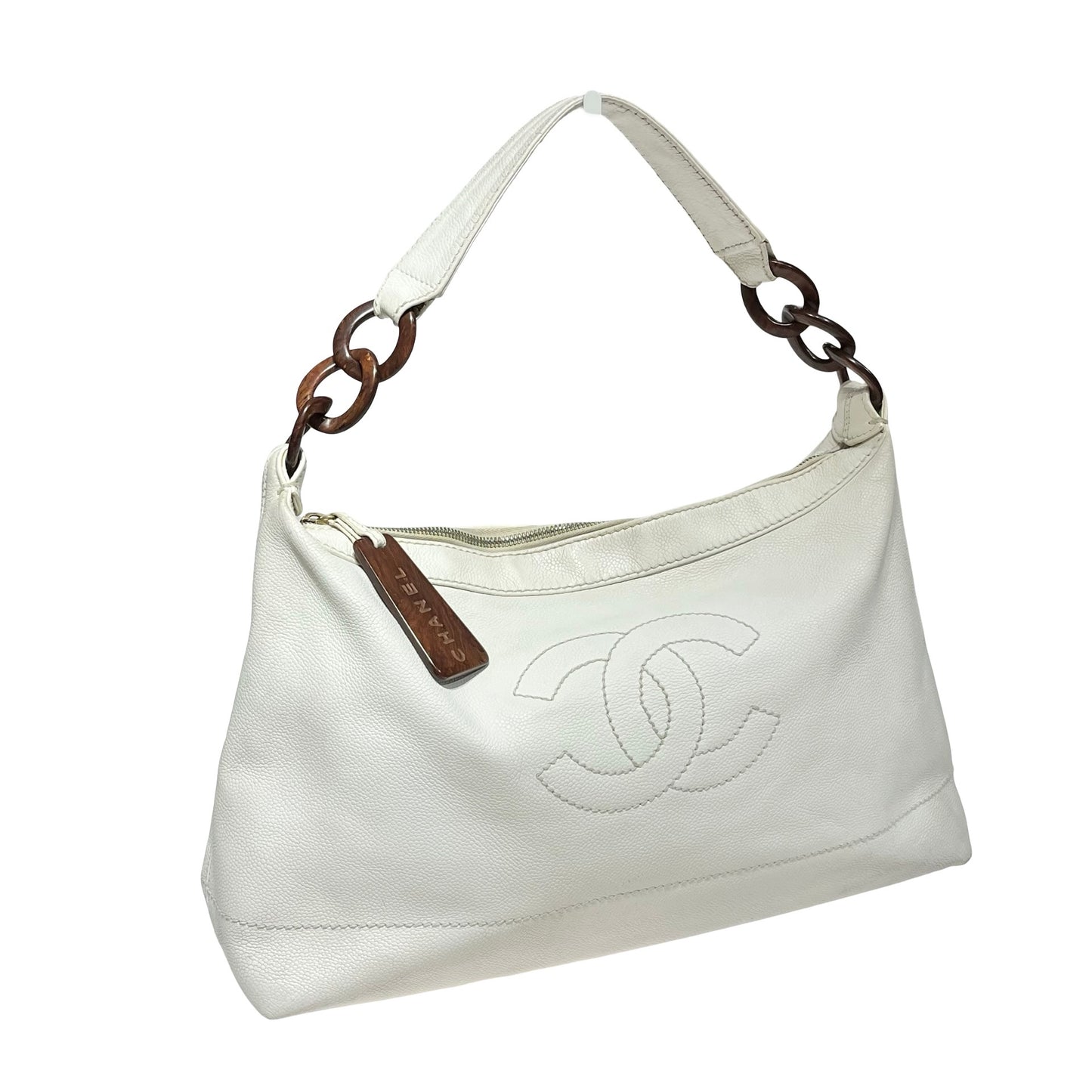 CHANEL WOODEN SHOULDER BAG [3000852]