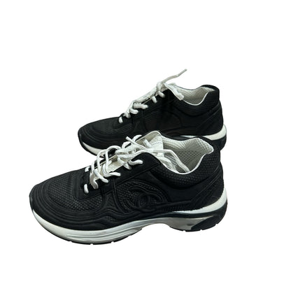 CHANEL BLACK SNEAKER [20000336]