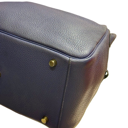 Used HERMÈS Lindy 30 Shoulder Bag Navy Blue GHW